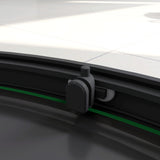 Box Doccia Semicircolare Ante Scorrevoli Vetro Temperato 5mm Trasparente Profilo Nero Opaco - Consegna gratuita