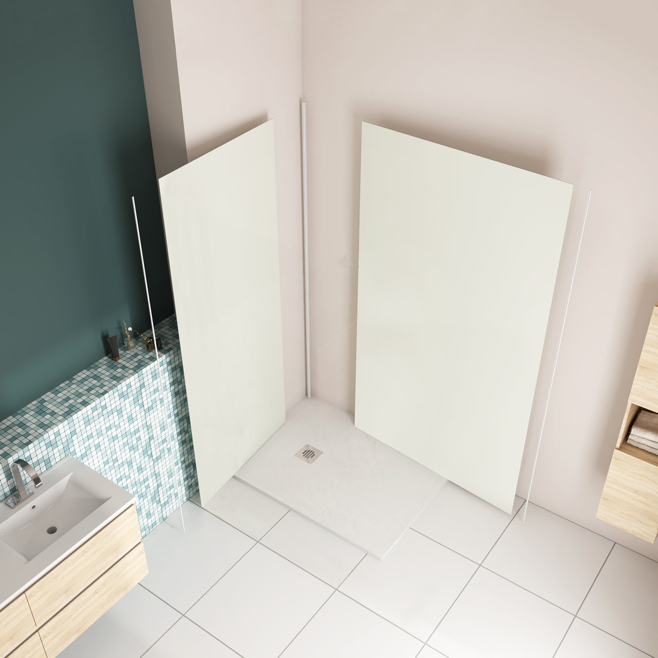 AUA SIGNALETIQUE - Panneau Accès Handicapés Vertical - 300x420 mm