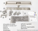 Multifunzione Scarico Doccia Pavimento|Forma A Buco Lungo - Consegna gratuita
