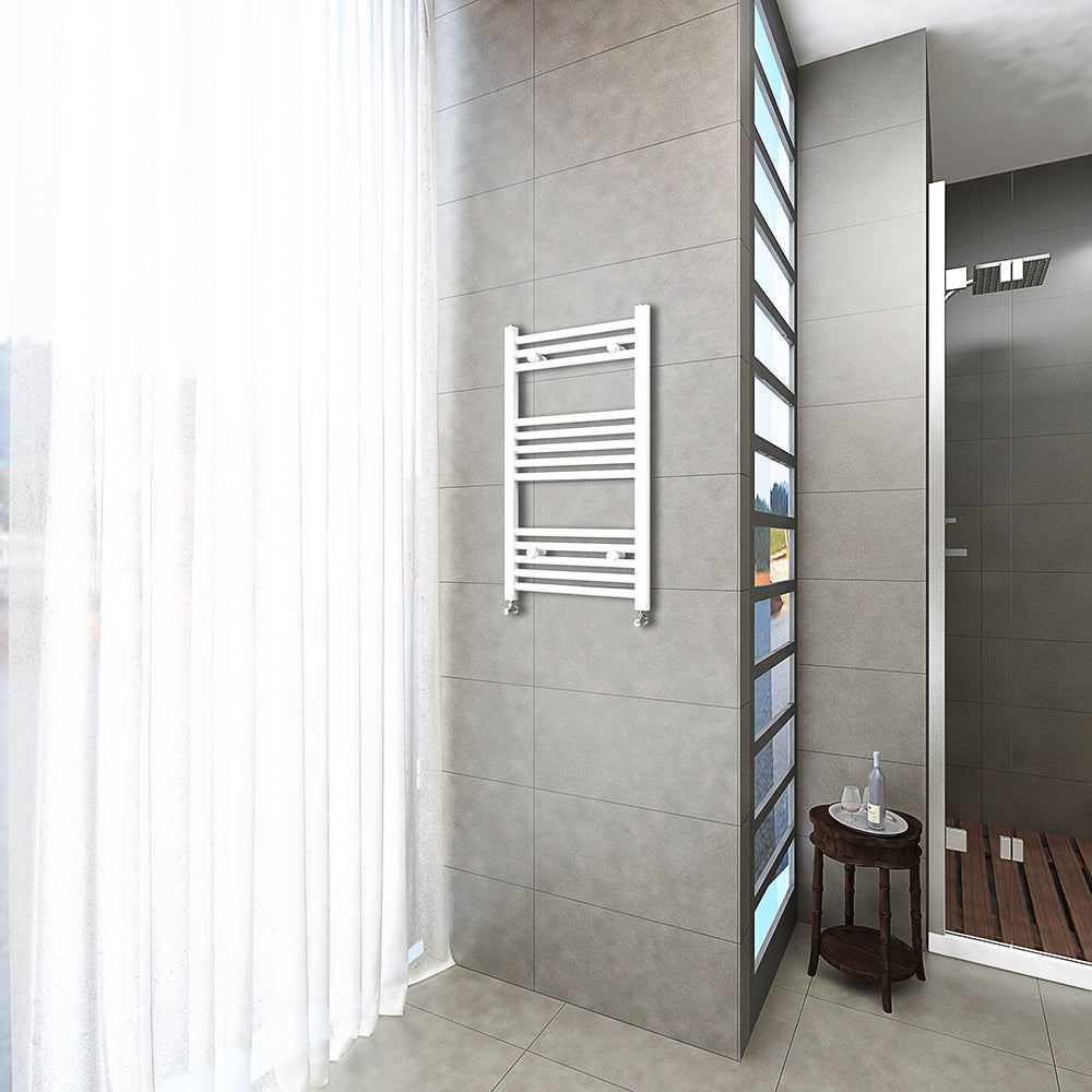 Portasciugamani Per Termosifone - Installazione Senza Trapano, Bianco O Nero, 35 O 50 Cm