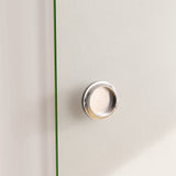 Porta Scorrevole in Vetro da 8mm Temperato Opaco con Pellicola Anti-frantumi con Binario in Alluminio Bianco Verniciato Altezza 225cm - Consegna gratuita