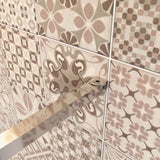 Box Doccia Walk In Parete Fissa in Vetro Temperato da 10mm Trasparente Anticalcare Barra Stabilizzatrice da 73-120cm regolabile meccanicamente - Consegna gratuita