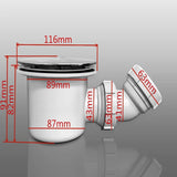 Aica 195 cm Box Doccia Semicircolare Doppia Porta Battente Saloon Vetro 6 mm Temperato Trasparente anticalcare con Barra Stabilizzatrice - Consegna gratuita
