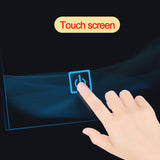 Specchio Per Trucco Da Parete A Parete Con Specchio A Led Per Il Bagno A Parete A Led Nuovo Pulsante,Bianco Freddo,Anti-Appannamento - Consegna gratuita