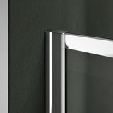 Aica Box Doccia Cabina Doccia Scorrevole Angolare Vetro Temperato Trasparente - Consegna gratuita