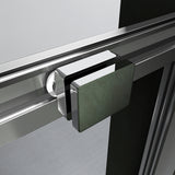 Aica Box Doccia Cabina Doccia Scorrevole Angolare Vetro Temperato Trasparente - Consegna gratuita