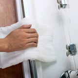 Aica Box Doccia Cabina Doccia Scorrevole Angolare Vetro Temperato Trasparente - Consegna gratuita