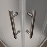 Aica Cabina Doccia Angolare Scorrevole Vetro Temperato Opaco 6mm - Consegna gratuita