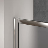 Aica Cabina Doccia Angolare Scorrevole Vetro Temperato Opaco 6mm - Consegna gratuita