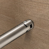 AICA Walk In Parete Per Doccia Con Barra Stabilizzatrice Regolabile 70-120cm Vetro 8mm Temperato Opaco Anticalcare - Consegna gratuita