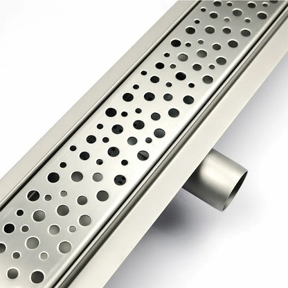 AICA ITALY Canaletta doccia canalina doccia per box doccia acciaio inox sifone antiodore bolle griglia