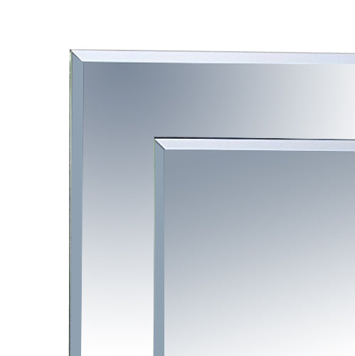 Specchio Cosmetico Rettangolare da Parete, Vetro Senza Rame, Specchio in Vetro ad Alta Definizione