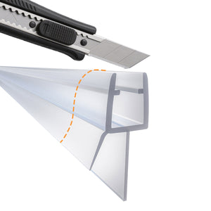 Guarnizione Sottoporta per box doccia per vetro da 8mm lungha 90cm Tagliabile