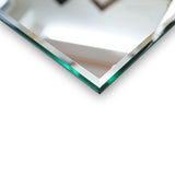 45×120cm Specchio Quadrato , Specchio Semplice, Vetro Ramato, IP44 - Consegna gratuita