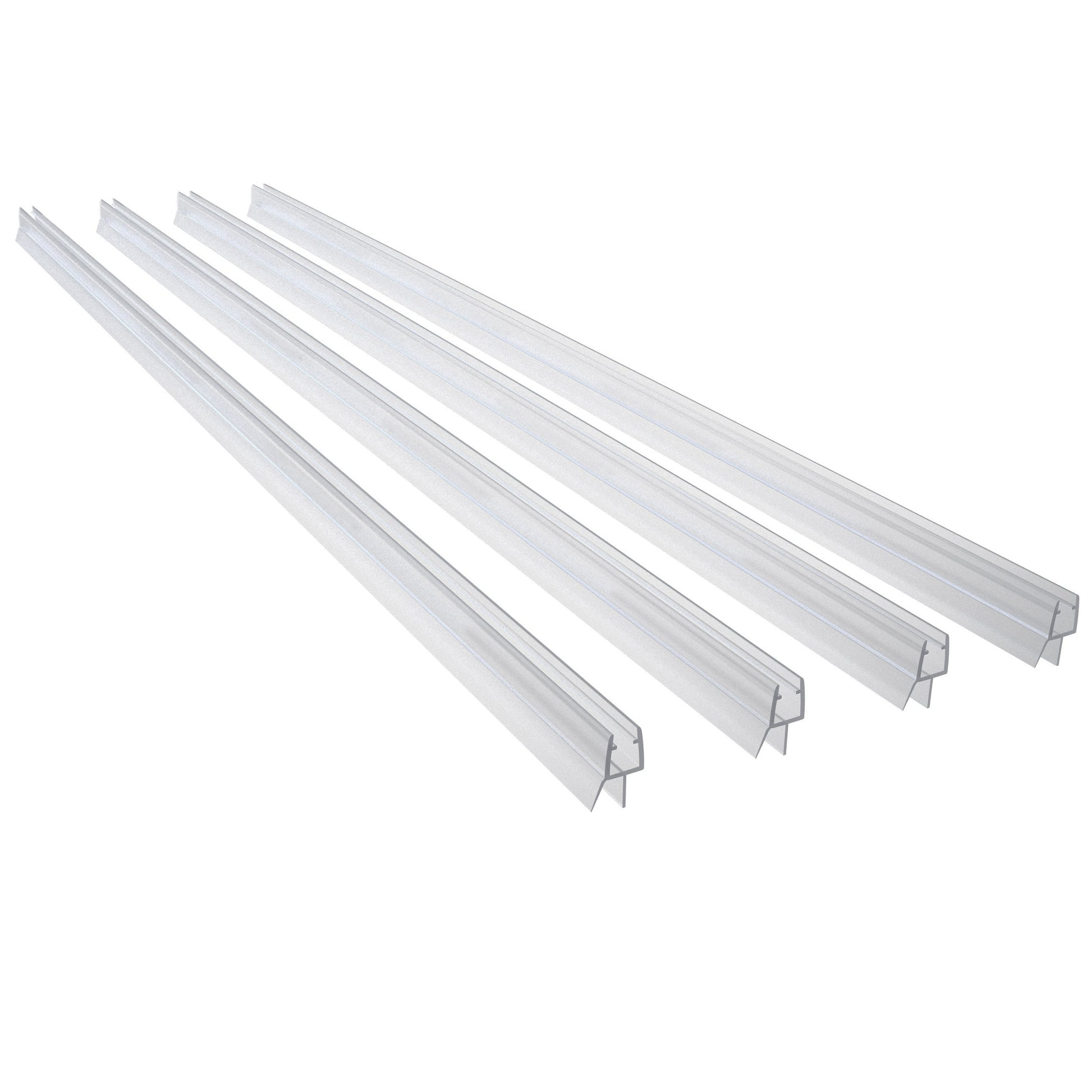 Guarnizione Sottoporta per box doccia per vetro da 6mm lungha 90cm Tagliabile