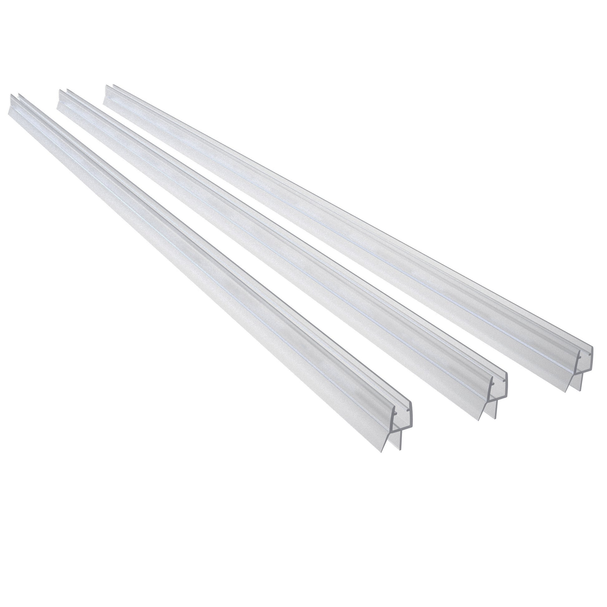 Guarnizione Sottoporta per box doccia per vetro da 6mm lungha 90cm Tagliabile