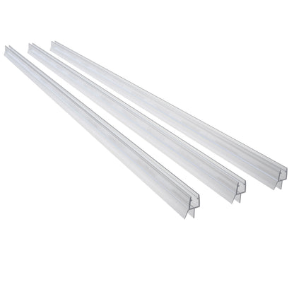 Guarnizione Sottoporta per box doccia per vetro da 6mm lungha 90cm Tagliabile