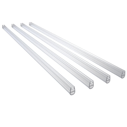 Guarnizione Sottoporta per box doccia per vetro da 8mm lungha 90cm Tagliabile
