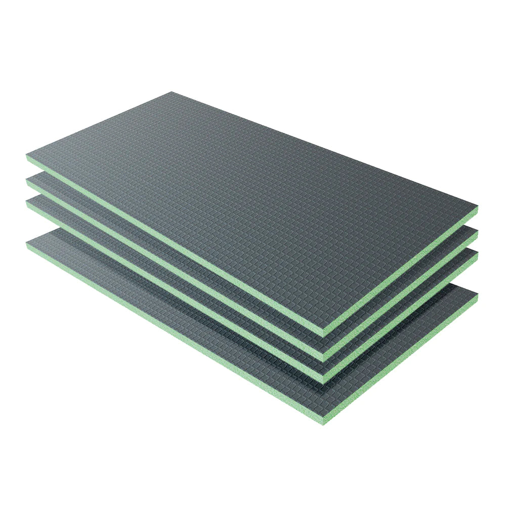 Pannello di Costruzione da Piastrellare in Estruso in Polistrirene Rigido per l’Isolamento della Casa e del Bagno Varie Dimensioni in set da 4/5 pz. 1250x600X25 mm (4 pezzi set) - Consegna gratuita