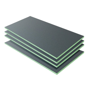 Pannello di Costruzione da Piastrellare in Estruso in Polistrirene Rigido per l’Isolamento della Casa e del Bagno Varie Dimensioni in set da 4/5 pz. 1250x600X25 mm (4 pezzi set)