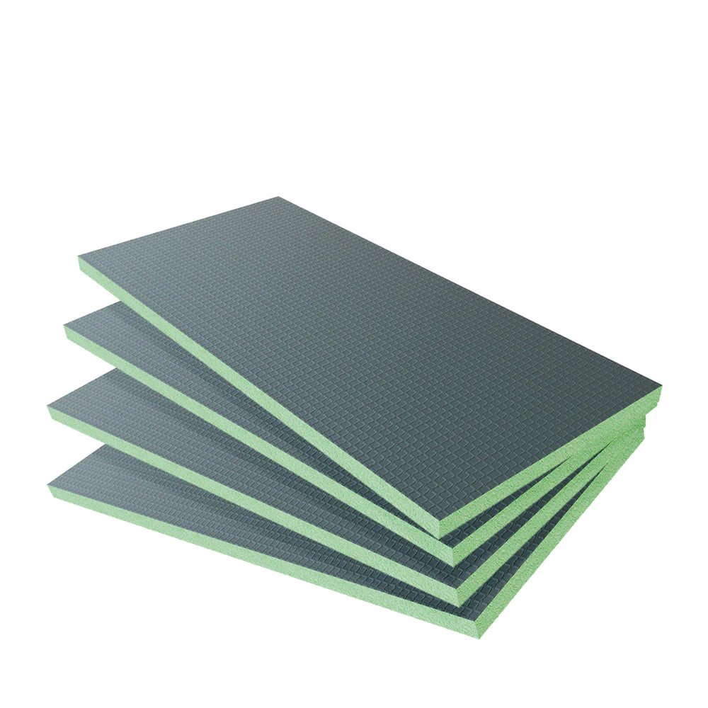 Pannello di Costruzione da Piastrellare in Estruso in Polistrirene Rigido per l’Isolamento della Casa e del Bagno Varie Dimensioni in set da 4/5 pz. 1250x600X40 mm (4 pezzi set)