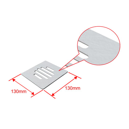 Piatto Doccia Bianco Semicircolare in Pietra Artificiale e Mesina Mista Effetto Ardesia Ruvido Piletta e Tubo inclusi
