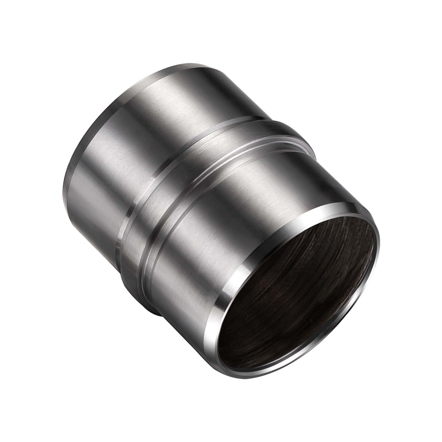 Connettore regolabile /Connettore dritto in acciaio inox 304 per corrimano Ø42.2/42.4mm parete Argento spazzolato Connettore dritto#Argento spazzolato