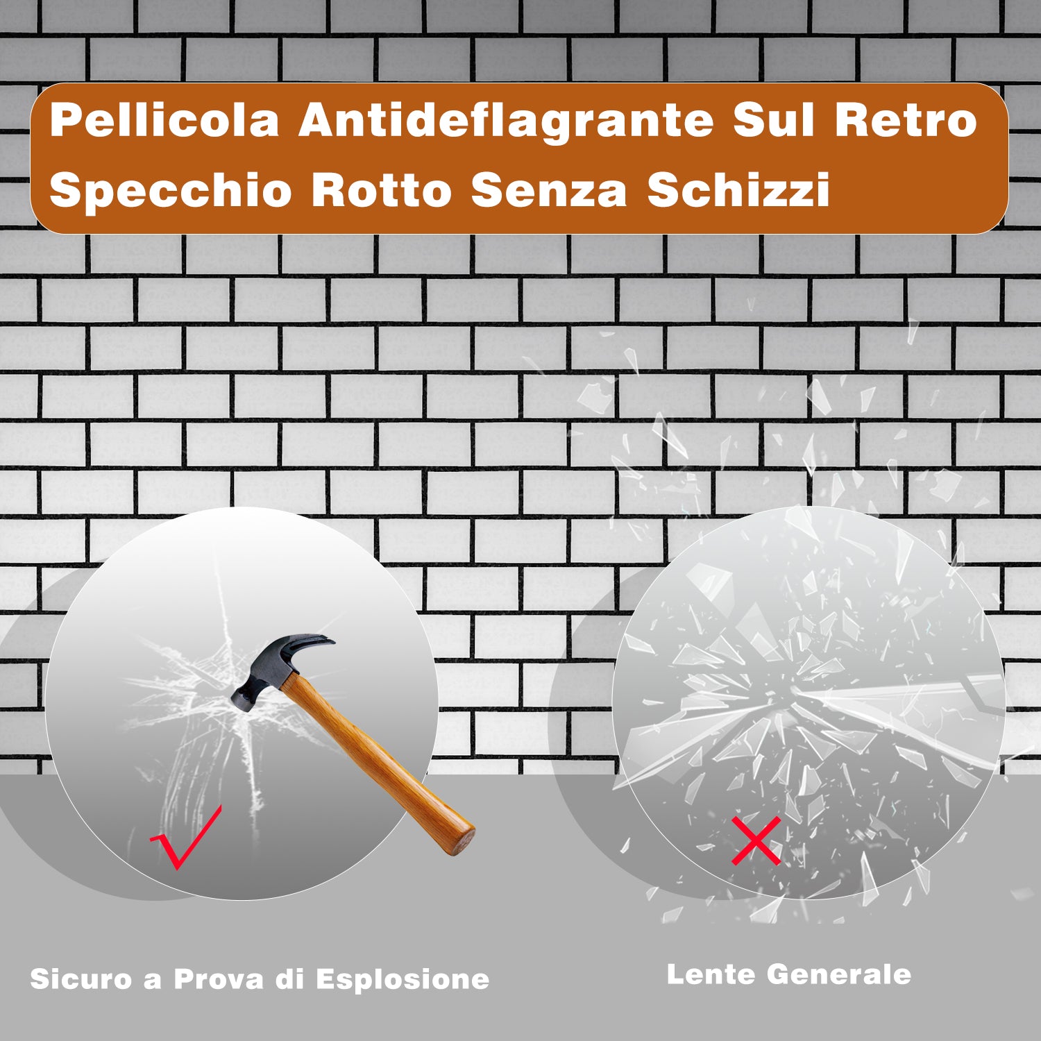 Aica Specchio Tondo LED da Bagno, Temperatura Colore Opzionale, Anti-appannamento, Facile da Installare,Tocco, IP44, Retroilluminato
