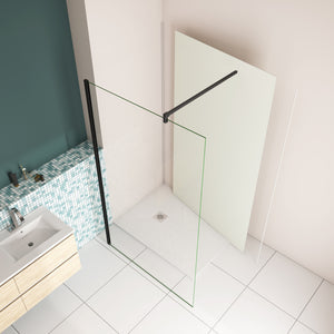 Pannello Doccia Realizzato in Alluminio Spessore 3mm con Profili Finitura Bianco Avorio per Rivestimento Parete Bagno