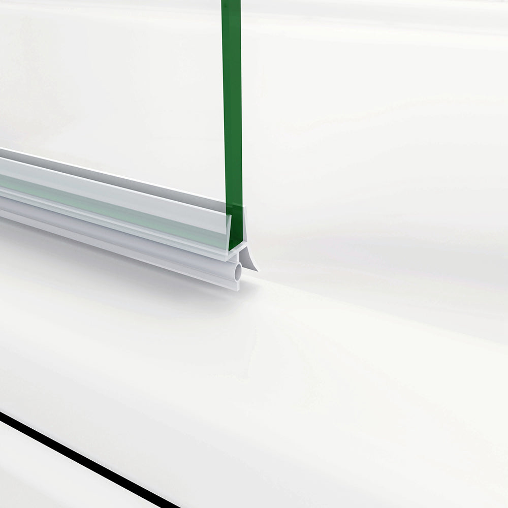 H.140cm Parete Doccia Per Vasca 130 cm 3 Ante Movibili Pieghevoli a Libro in Vetro Temperato 6mm Trasparente Anticalcare Telaio Cromo Lucido