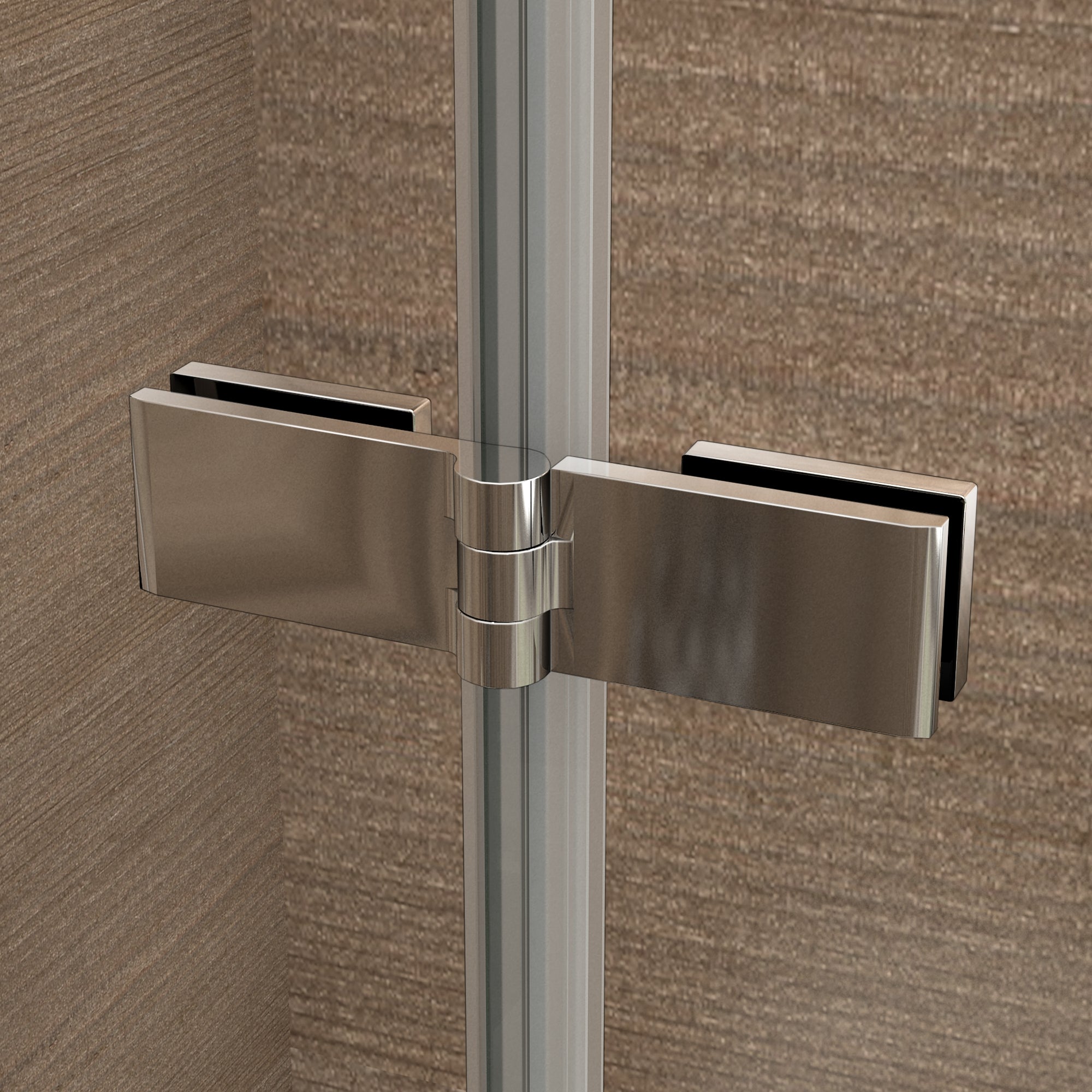 Sopravasca In Vetro Temperato 6mm - Anta Apribile 180° Con Trattamento Anticalcare - Foto 12