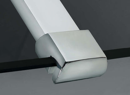 Aica Walk In Parete Per Doccia Alta 2M Vetro 8mm Temperato Trasparente Anticalcare