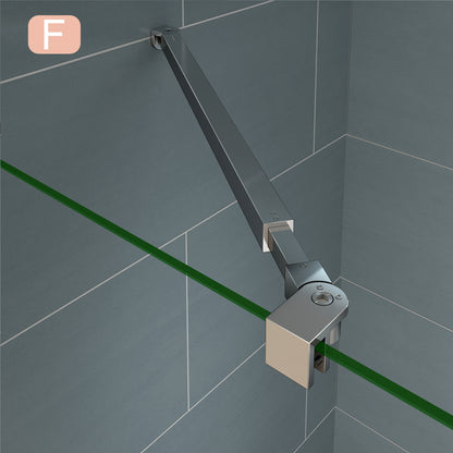 Aica Barra Stabilizzatrice Rinforzante Per Box Doccia Alluminio Cromato (Copy)
