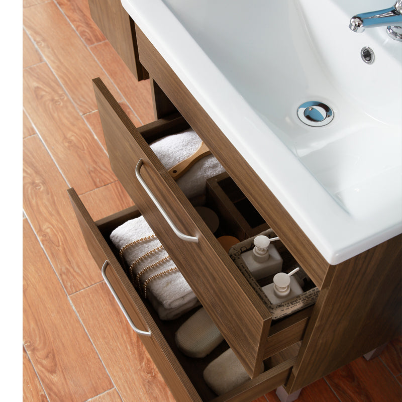 Aica Mobile Bagno 58cm, con lavabo in Ceramica
