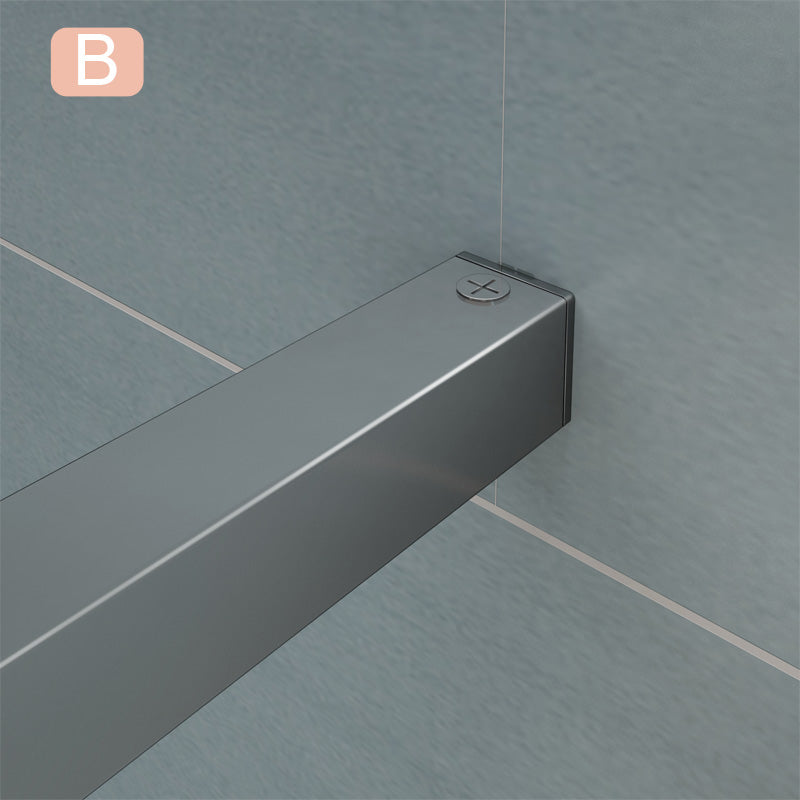 Aica Barra Stabilizzatrice Rinforzante Per Box Doccia Alluminio Cromato (Copy)