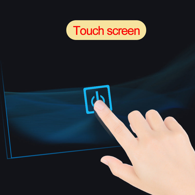 Specchio Per Trucco Da Parete A Parete Con Specchio A Led Per Il Bagno A Parete A Led Nuovo Pulsante,Bianco Freddo,Anti-Appannamento