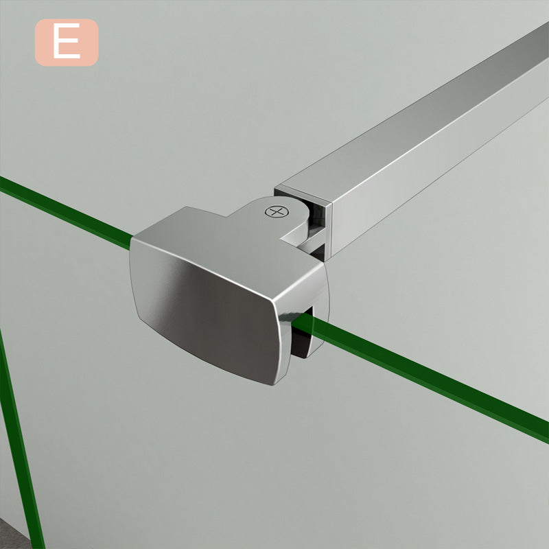 Aica Barra Stabilizzatrice Rinforzante Per Box Doccia Alluminio Cromato (Copy)